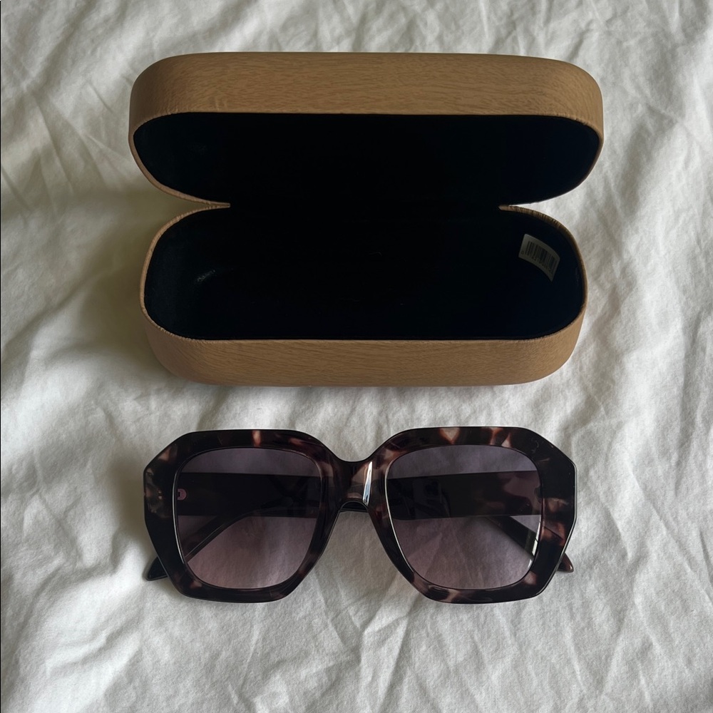 Tortoise Bug Eye Sunglasses